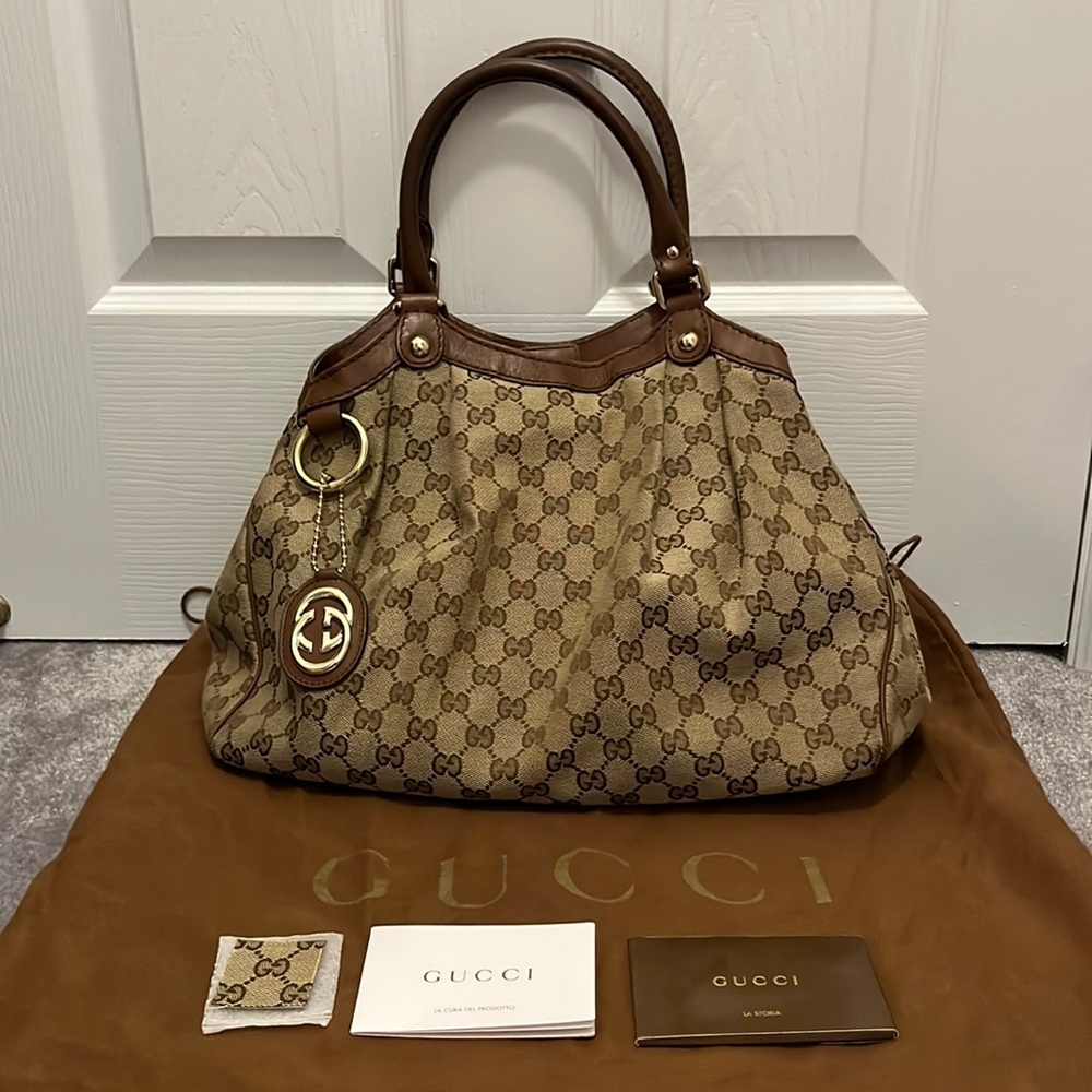 Authentic Gucci Sukey Tote - Picture 2 of 11